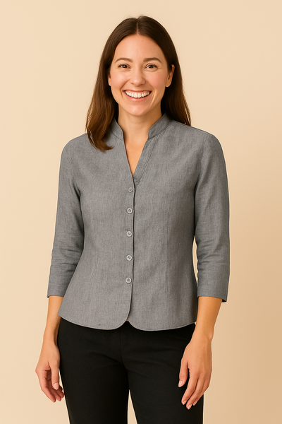 HERBERGER | Damen Blazer im Leinenstil leicht und sommerlich für Büro, Feste & Freizeit