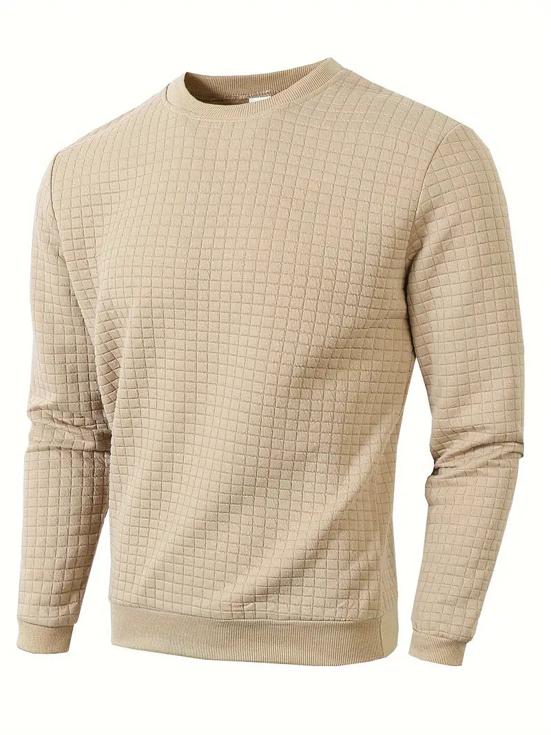 Andreas – Bohemian Plaid Langarm Pullover