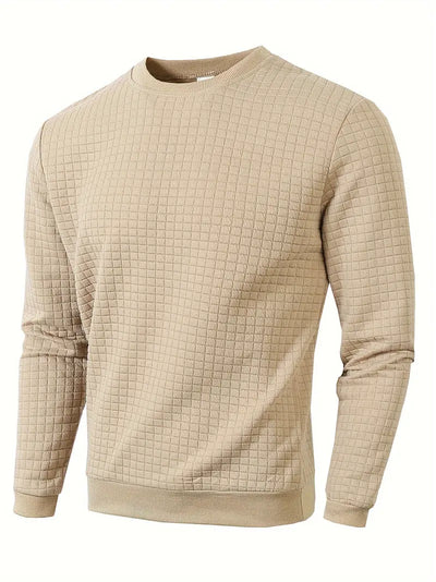 Andreas – Bohemian Plaid Langarm Pullover