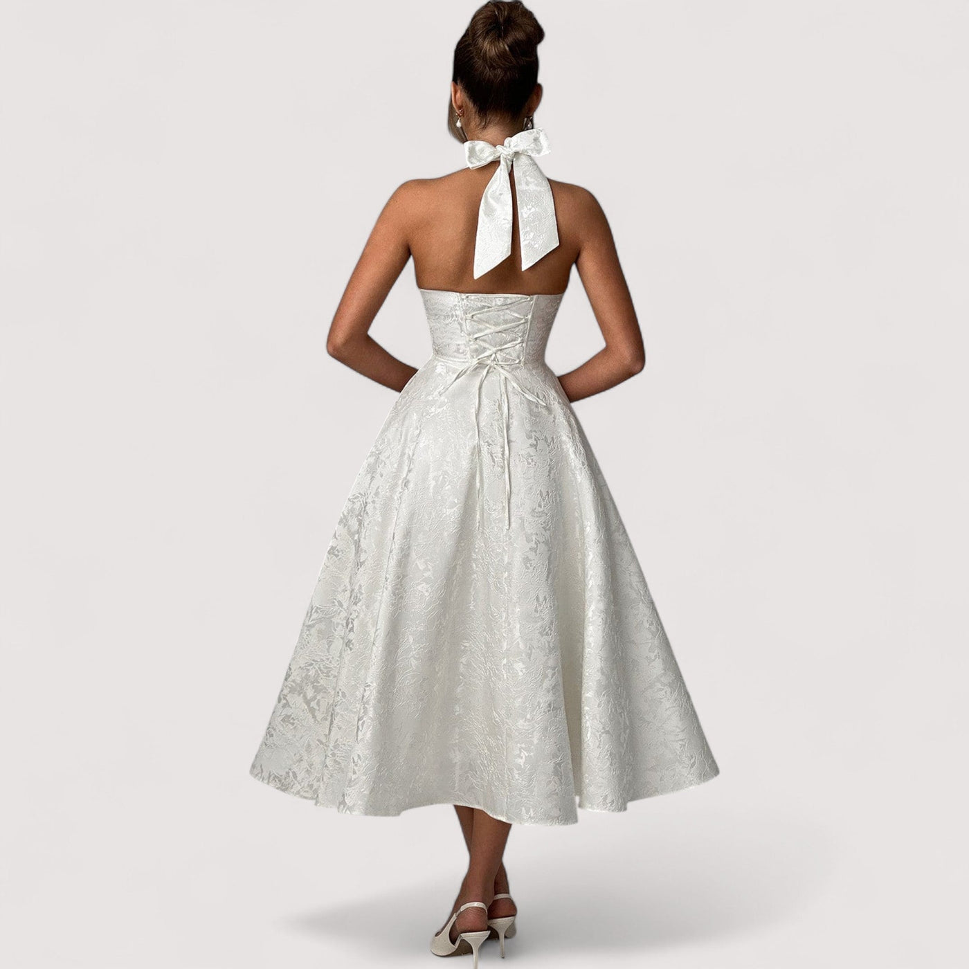 Amalie™ | Midikleid mit Neckholder