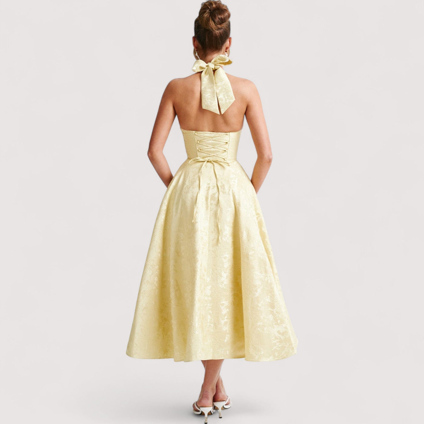 Amalie™ | Midikleid mit Neckholder