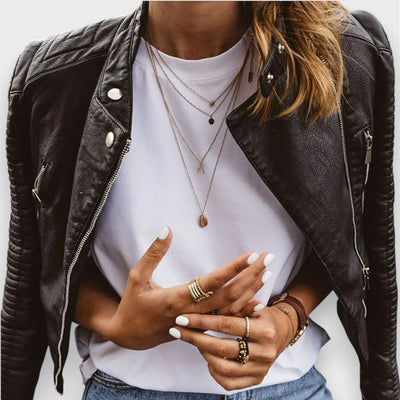 Yara™| Elegante Lederjacke