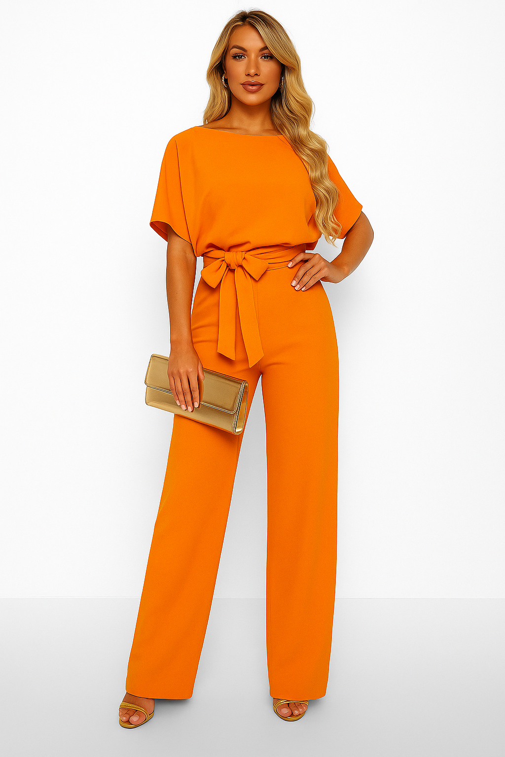 HERBERGER | Damen Jumpsuit luftig-leicht mit weichem Stoff und tailliertem Schnitt