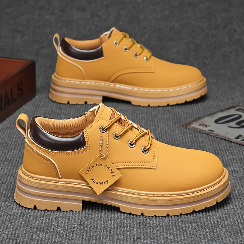 Trevino Klassische Schnürschuhe Mit Runder Zehen