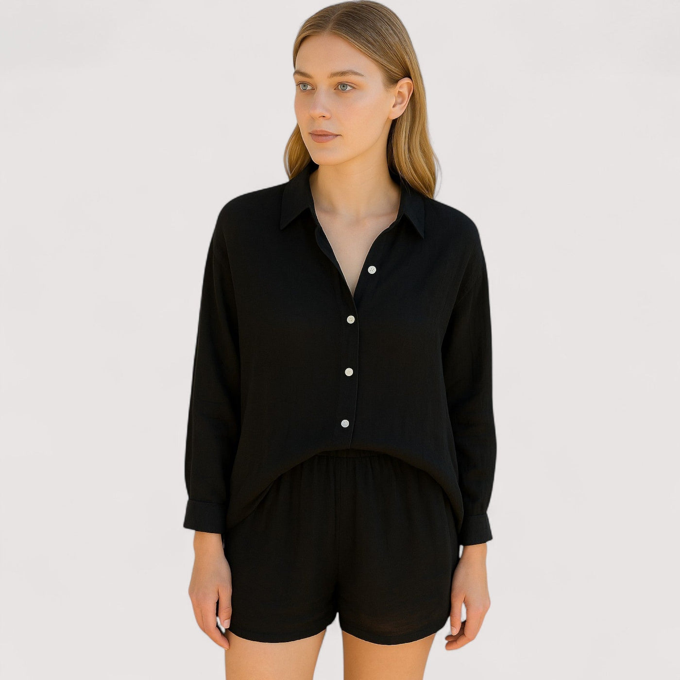 Helene™| Hemd-Shorts-Set