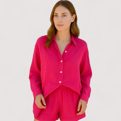 Helene™| Hemd-Shorts-Set