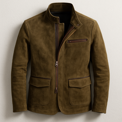 Russell - Premium Wildlederjacke — Heritage Edition