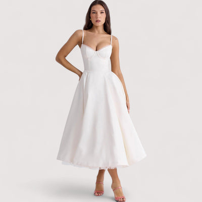 Margot™ | Sommerkleid mit Korsettdetail