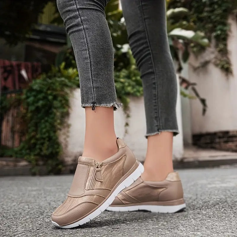 Ursina – Orthopädische Schuhe Mit Seitlichem Reißverschluss