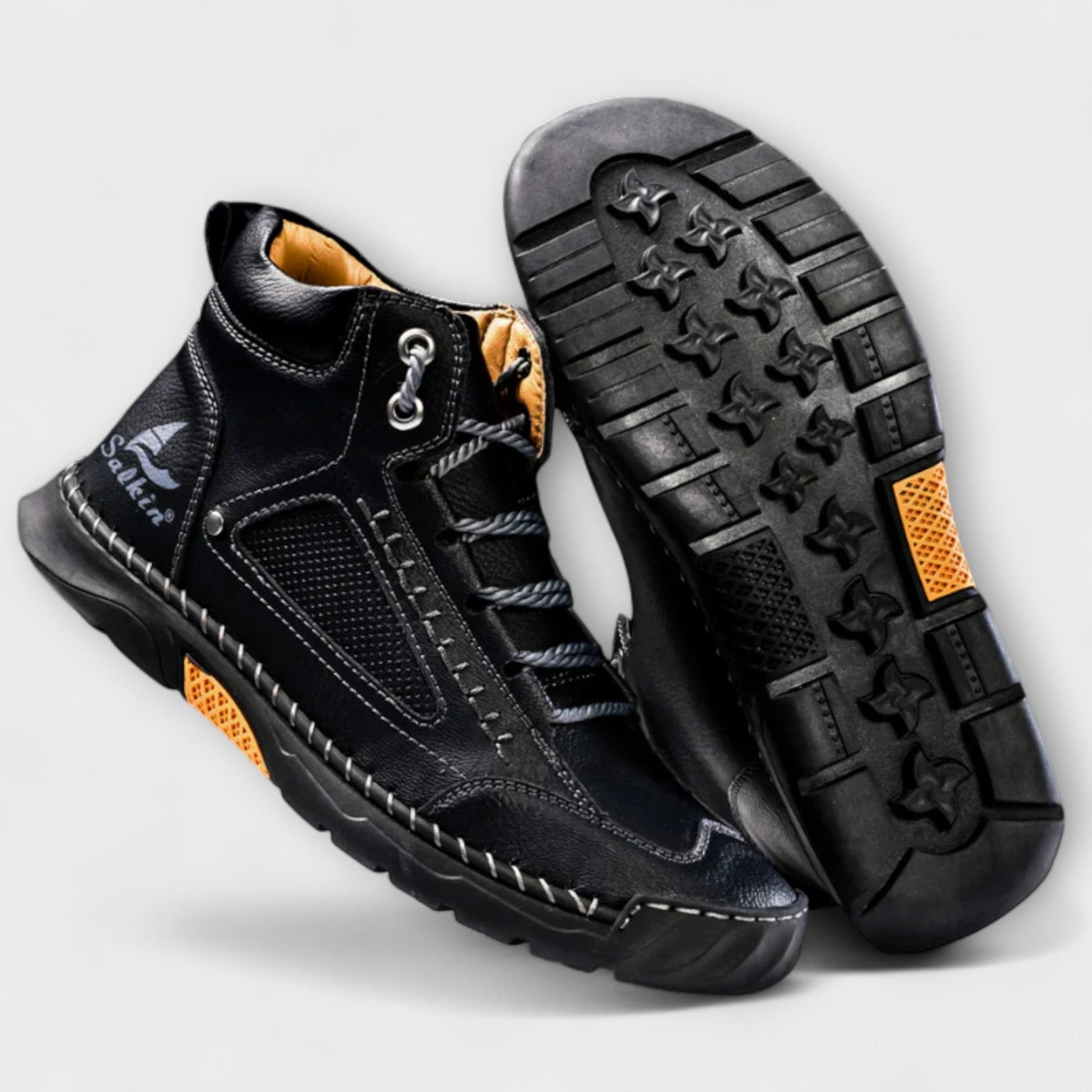 Brando™ | Hochformatige Lederstiefel