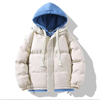 Lässige Pufferjacke
