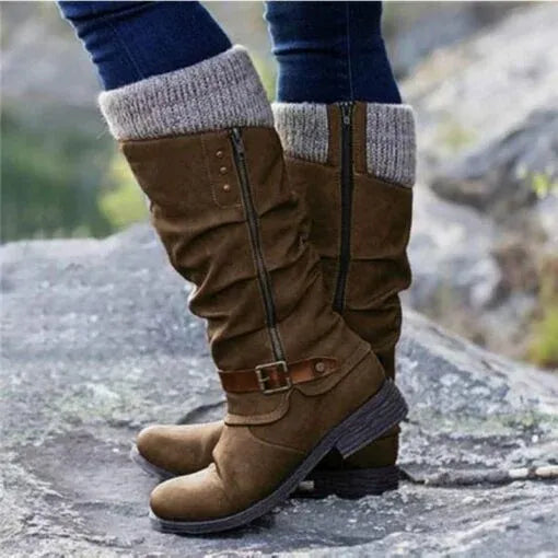Zymara – Stiefeletten mit seitlichem Reißverschluss