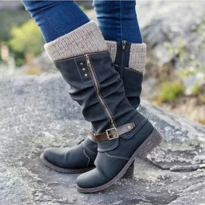 Zymara – Stiefeletten mit seitlichem Reißverschluss