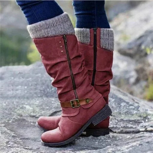 Zymara – Stiefeletten mit seitlichem Reißverschluss