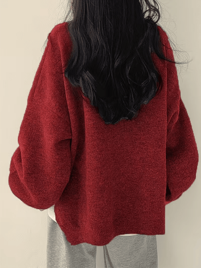 Sarela | Warme und Bequeme Oversized Damenpullover
