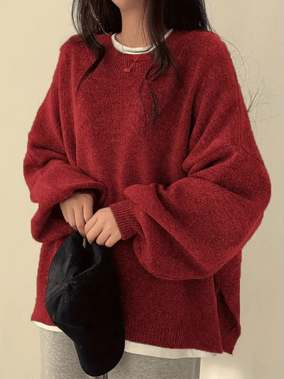 Sarela | Warme und Bequeme Oversized Damenpullover