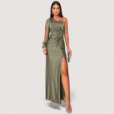 Samantha™ | Schlankes Seidenkleid
